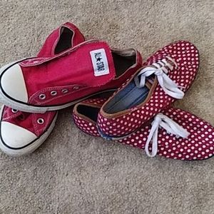 Two pair of women's sneakers